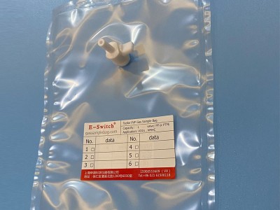 上海申源非甲烷總烴專用 泰德拉PVF 聚氟乙烯氣體采樣袋 采氣袋-四氟閥