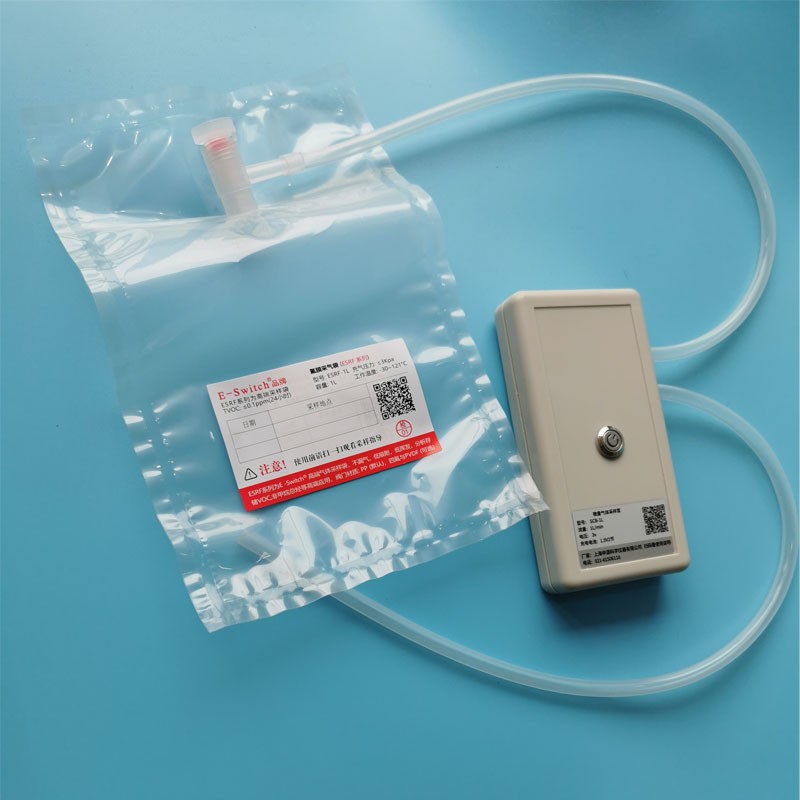 氟膜采氣袋 氟聚合物薄膜 四氟集氣袋 VOCS非甲烷總烴氣體采樣采樣袋氣袋